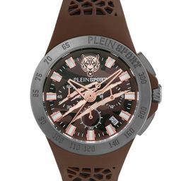 PLEIN SPORT Men Skeleton Dial & Silicon Straps Analogue Watch PSABA0423-image-41