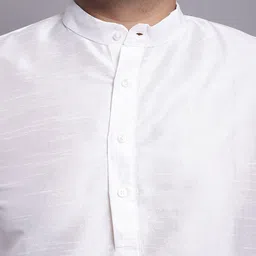 SOJANYA PLUS Regular Dupion Silk Kurta with Pyjamas image 5