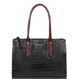 Hidesign Women Textured Leather Structured Shoulder Bag-image-70
