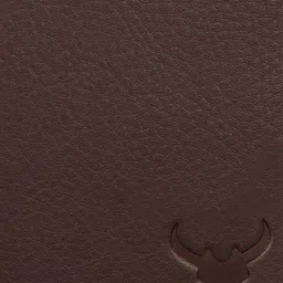 NAPA HIDE Men Brown Solid Leather Two Fold Wallet with RFID image 2