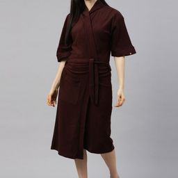 GOLDSTROMS Women Hooded Bath Robe-25