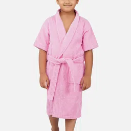 RANGOLI Kids Pure Cotton 400 GSM Ultra-Soft Bath Robe-image-26