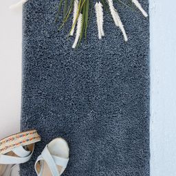 Ariana Silver Super Soft Micro Plush Bath Mat-image-5