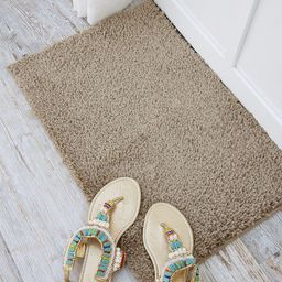 Ariana Beige Anti-Slip Bath Rug-image-73