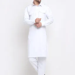 KRAFT INDIA Men Pathani Kurta with Salwar-picture-55