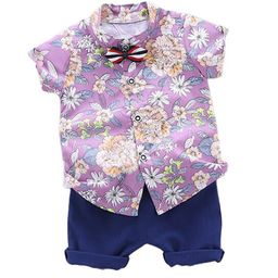 StyleCast Infant Boys Printed Shirt with Shorts-image-110