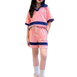 StyleCast x Revolte Girls Colourblocked T-shirt with Shorts-image-21