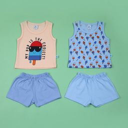 V-Mart Boys Printed T-shirt with Shorts-picture-24