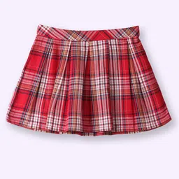 Beebay Infant Girls Checked Knee Length Skirts-image-88