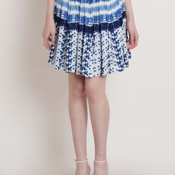 Hive91 Printed Above Knee-Length A-Line Skirts-image-58
