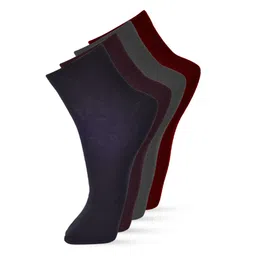 VIP Men Pack Of 5 Cotton Ankle Length Socks-image-94