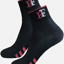 FIMS Men Striped Crew Ankle Length Socks-40