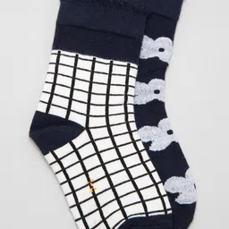 J Style Kids Pack of 2 Patterned Ankle Length Socks-image-47