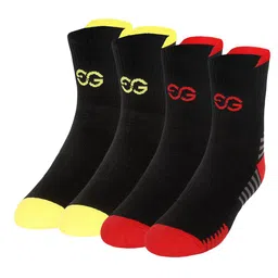 SuperGear Men Pack of 2 Ankle Length Cotton Workout Socks-21