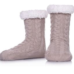 EL REGALO Cable Self Design Above Ankle-Length Socks-23