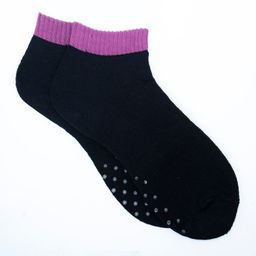 Soxytoes Black Solid Ankle-Length Socks-picture-14