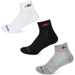 AESTHETIC NATION Men Pack Of 3 Ankle-Length Socks-image-20