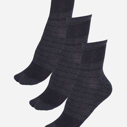 Bodycare Men Pack Of 3 Ankle-Length Socks-42