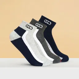 Ajile by Pantaloons Set of 3 Patterned Ankle-Length Socks-26