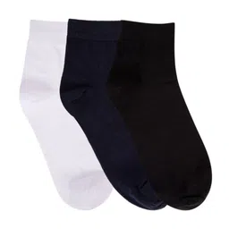 N2S NEXT2SKIN Men Pack Of 3 Combed Cotton Ankle-Length Socks-image-5