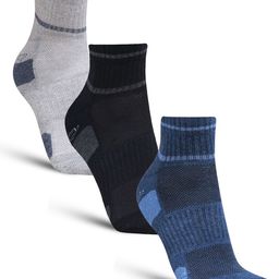 Dollar Socks Men Pack of 3 Patterned Cotton Ankle Length Socks-picture-22