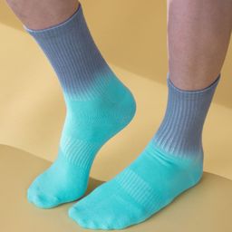 DAMENSCH Unisex Statement Ombre Dyed Calf-Length Socks-29