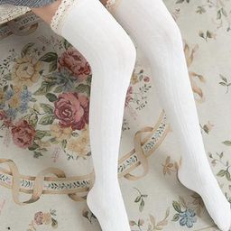 EL REGALO Women Patterned Above Knee Length Socks-picture-1