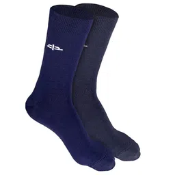 Heelium Men Pack Of 2 Odour-Free Breathable Bamboo Crew Length Socks-16