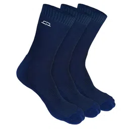 Heelium Men Pack of 3 Odour-Free Breathable Bamboo Crew Length Socks-55