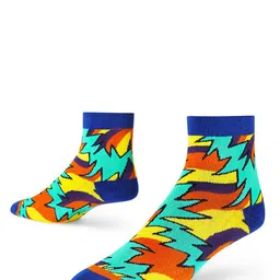 Dynamocks Unisex Pack Of 2 Patterned Ankle-Length Socks image 5