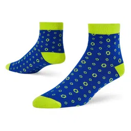 Dynamocks Unisex Pack Of 4 Patterned Ankle-Length Socks image 5
