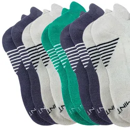 Mint & Oak Men Multicoloured Pack Of 5 Patterned Ankle-Length Socks image 2