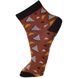 FRENCHIE Men Pack Of 5 Patterned Assorted Ankle-Length Socks image 2