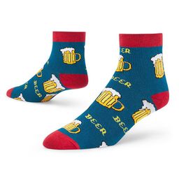 Dynamocks Unisex Pack of 4 Patterned Ankle-Length Socks image 2