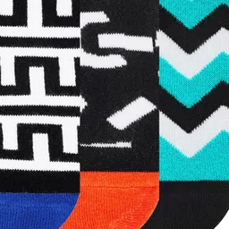 Dynamocks Pack Of 6 Patterned Ankle-Length Socks image 4