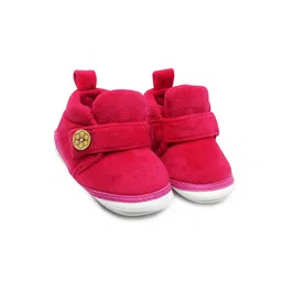 BAESD Infants Kids Velvet Musical Booties-35