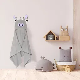 Cortina Grey & White 380 GSM Bath Towel-32