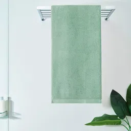 DDecor Unisex Green Solid 450 GSM Live Beautiful Bath Towel-58