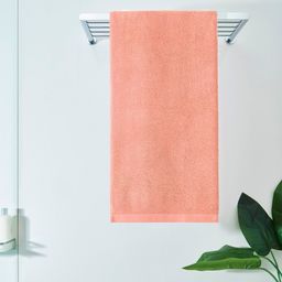 DDecor Unisex Orange Solid 450 GSM Live Beautiful Bath Towel-32