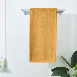 DDecor Unisex Orange Solid 550 GSM Live Beautiful Bath Towel-20