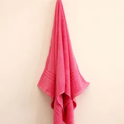 Ariana Pink Cotton 450 GSM Bath Towel-image-58