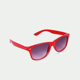 DukieKooky Unisex Kids Black Lens & Red Wayfarer Sunglasses with UV Protected Lens-27