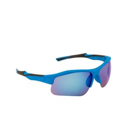 Clark N Palmer Unisex Mirrored Lens & Blue Sports Sunglasses with UV Protected Lens-image-65