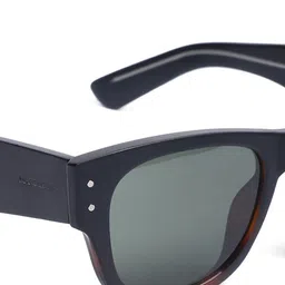 MARC LOUIS Unisex Rectangle Sunglasses with UV Protected Lens-ML UM 6809 C03 Brown SG image 3