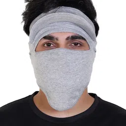 Gajraj Cotton Strechable Full Face Masks With Visor-49