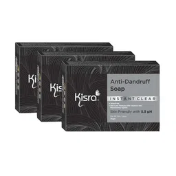 KISRA Anti-Dandruff Soap for Itchy & Flaky Scalp-40