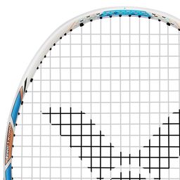 VICTOR JS-12TD F-4U JetSpeed Series Unstrung Professional Badminton Racket -Cloisonne Blue/Dazzling Blue image 4