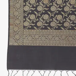 Clora Creation Woven Design Banarsi Silk Dupatta With Zari image 2