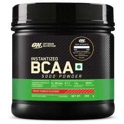 ON (Optimum Nutrition) Instantized BCAA 5000,  0.55 lb  30 Servings  Fruit Punch -16