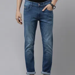 U S Polo Assn Denim Co Men Blue Slim Fit Light Fade Stretchable Jeans-image-54